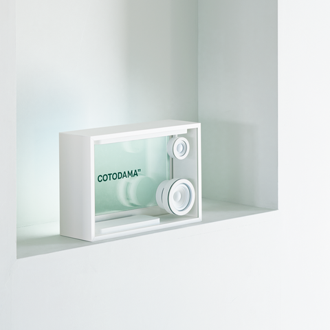 COTODAMA” SPEAKER BOX MOON WHITE
