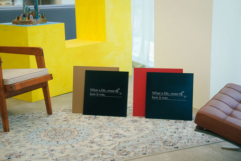 COTODAMA” SPEAKER CANVAS / SEPIA GOLD