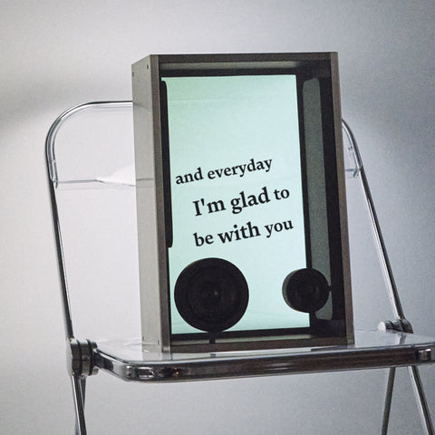 COTODAMA” SPEAKER BOX MILITARY SILVER