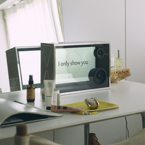 COTODAMA” SPEAKER BOX MILITARY SILVER