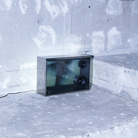 COTODAMA” SPEAKER BOX MILITARY SILVER