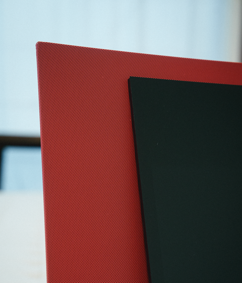 COTODAMA” SPEAKER CANVAS / RED