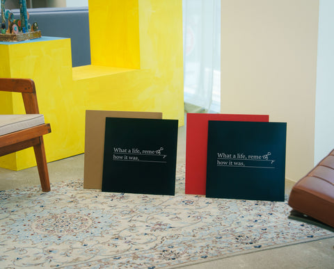 COTODAMA” SPEAKER CANVAS / RED