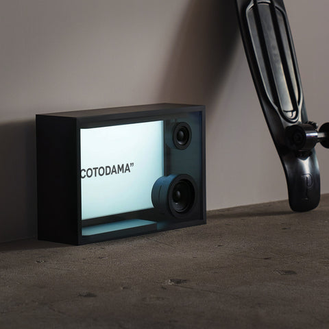 COTODAMA” SPEAKER BOX NIGHT BLACK