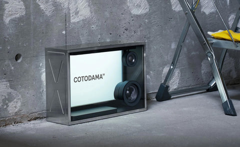 COTODAMA” SPEAKER BOX MILITARY SILVER